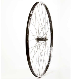 Wheel Shop Alex Dm18 Black/ Shimano Deore Hb-T610, Wheel, Front, 700C / 622, Holes: 36, Qr, 100Mm, Rim
