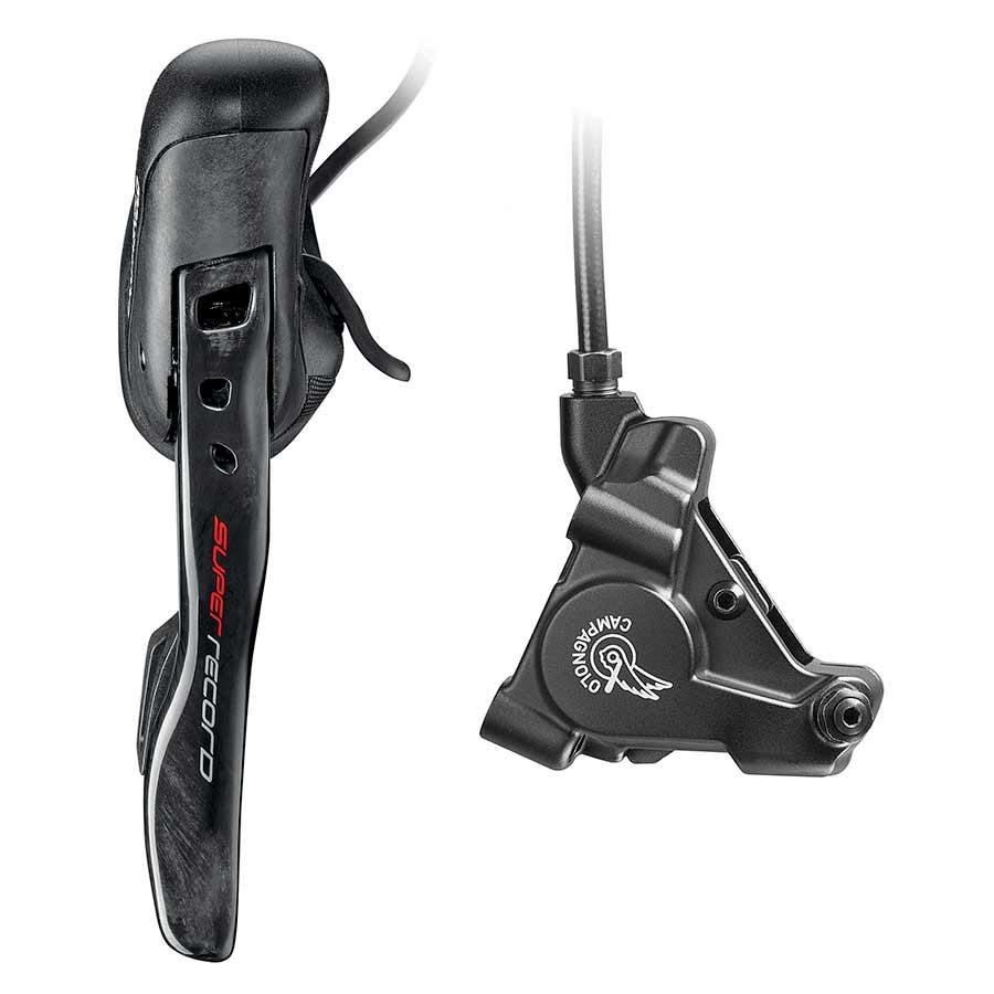 Campagnolo Super Record Eps, Road Hydraulic Disc Brake, Rear, Flat Mount, 140Mm, 305G, Carbon, Set