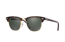 Load image into Gallery viewer, Rayban Clubmaster Classic Tortoise Frame Green Classic G-15 Lenses 49Mm
