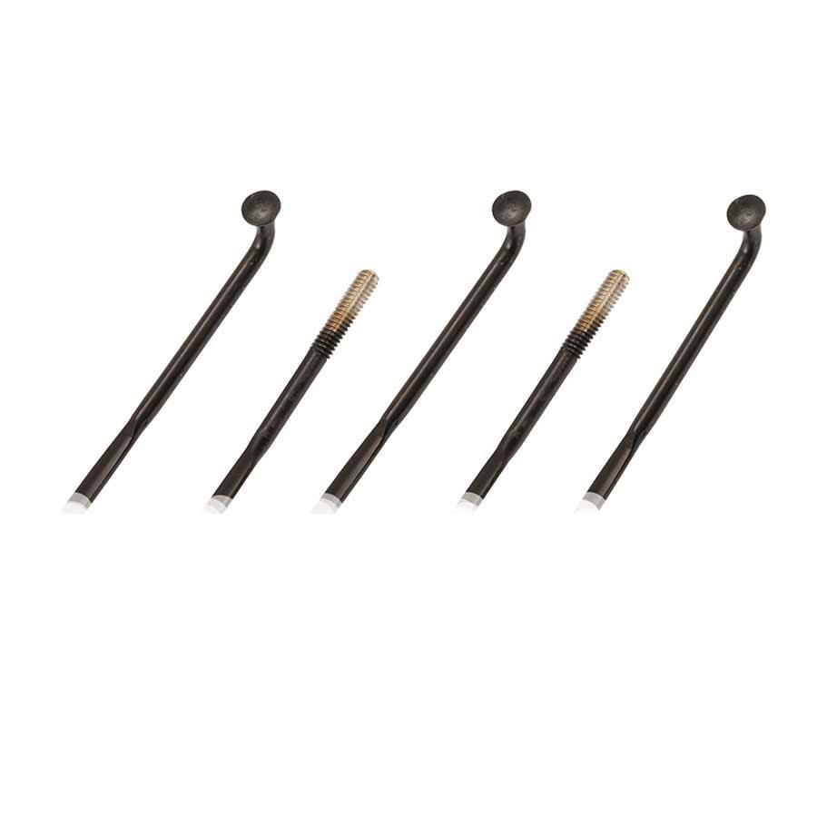 Sapim Cx-Ray, Spokes, Bladed J-Bend, Black, 2.0, Length: 258, 20Pcs