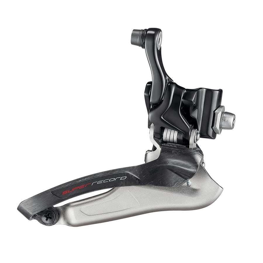 Campagnolo Super Record Front Derailleur 12 Swing: Down Cable Pull: Down Braze-On