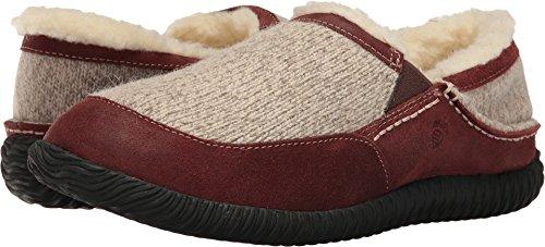 ACORN Men's Rambler Moc Mule, Grey Ragg Wool, 7 B US