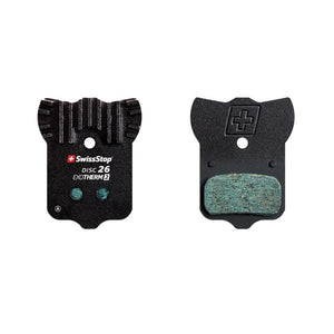 Swissstop Exotherm 2, Disc Brake Pads, Shape: Avid Elixir/Sram Level, Metallic, Pair