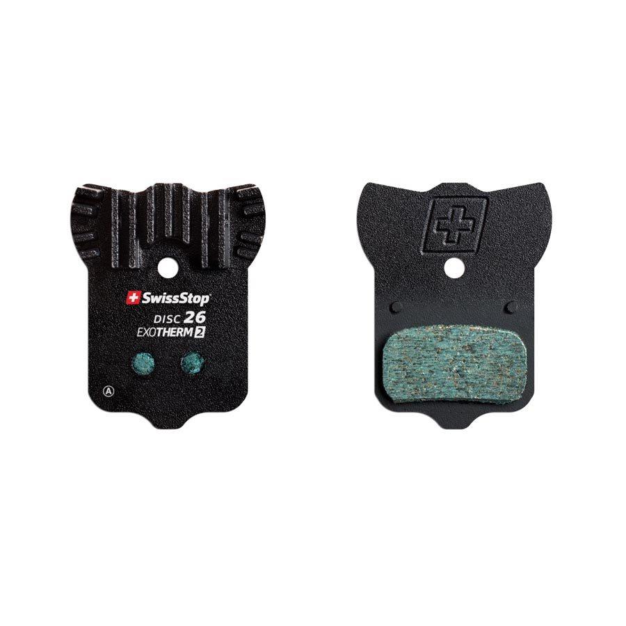 Swissstop Exotherm 2, Disc Brake Pads, Shape: Avid Elixir/Sram Level, Metallic, Pair