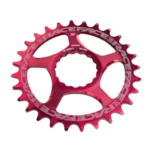 Raceface Cinch Direct Mount, 32T Chainring, 9-12Sp, Bcd: Direct Mount, 7075-T6 Aluminum, Red