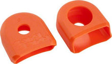 Load image into Gallery viewer, RACEFACE CRANK BOOT 2-PACK ORANGE SMALL
