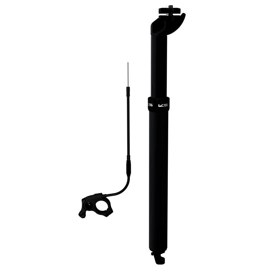 Kind Shock Eten-I, Dropper Seatpost, 27.2Mm, 400Mm, Travel: 100Mm, Offset: 20Mm, Remote: On Handlebar