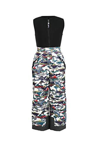 Arctix Youth Infinity Bib Overalls White Multi Camo M