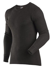 Load image into Gallery viewer, Coldpruf Men'S Single Layer Long Sleeve Crew Neck Big Tall Top Black 2X
