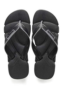 Havaianas Men'S Power Sandal Black/Steel Grey 39/40 M Br (8 Us)