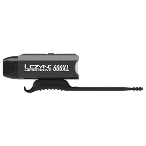 Lezyne Micro Drive 600Xl, Light, Front, Black