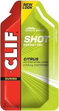 Load image into Gallery viewer, Clif Shot - Energy Gel - Citrus - (1.2 Ounce Packet, 24 Count)

