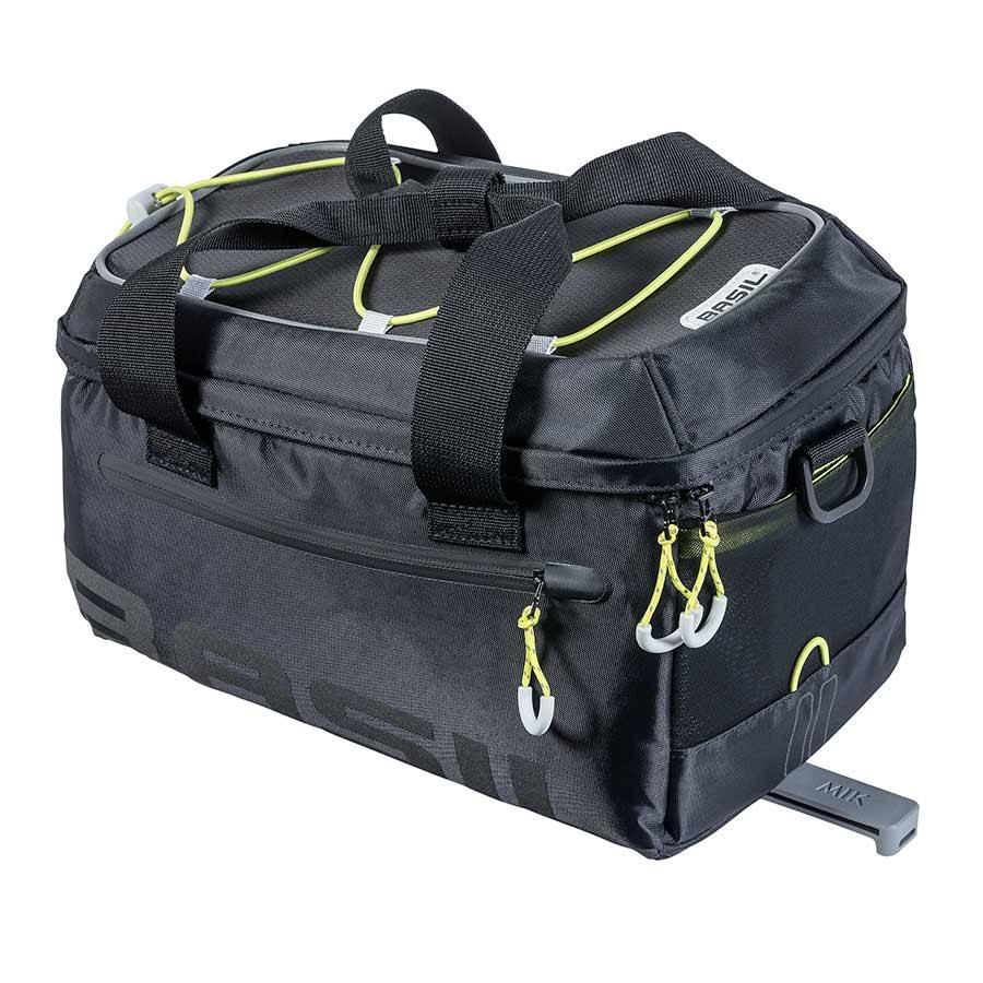 Basil Miles Mik Trunk Bag  Black/Lime 7L