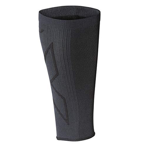 2XU X Compression Calf Sleeves (Titanium, Large)