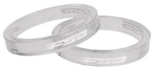 Load image into Gallery viewer, FSA PolyCarbonate Headset Spacer-Pack of 10 (1-1/8-Inch x 5mm, Transparent)
