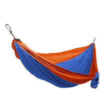 Load image into Gallery viewer, Grand Trunk Double Parachute Nylon Hammock - Blue O/S

