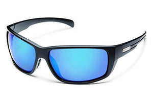 Suncloud Milestone Polarized Blue Mirror Matte Black